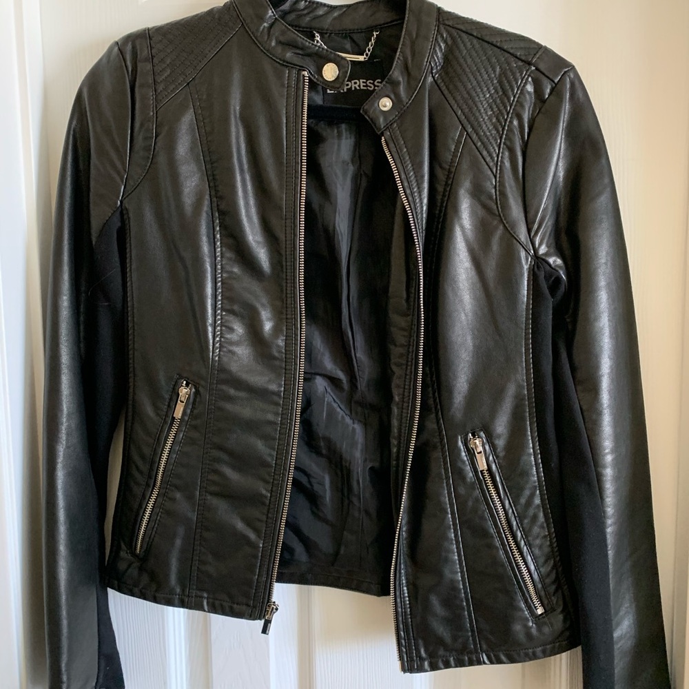 Express leather jacket - Picture 2 of 4